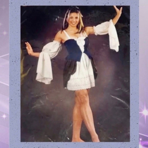 "FAIR MAIDEN COSTUME!" WOMENS DELUXE MAIDEN COSTUME SIZE S/M NEW! - Picture 6 of 10